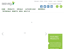 Tablet Screenshot of buyseaveg.com